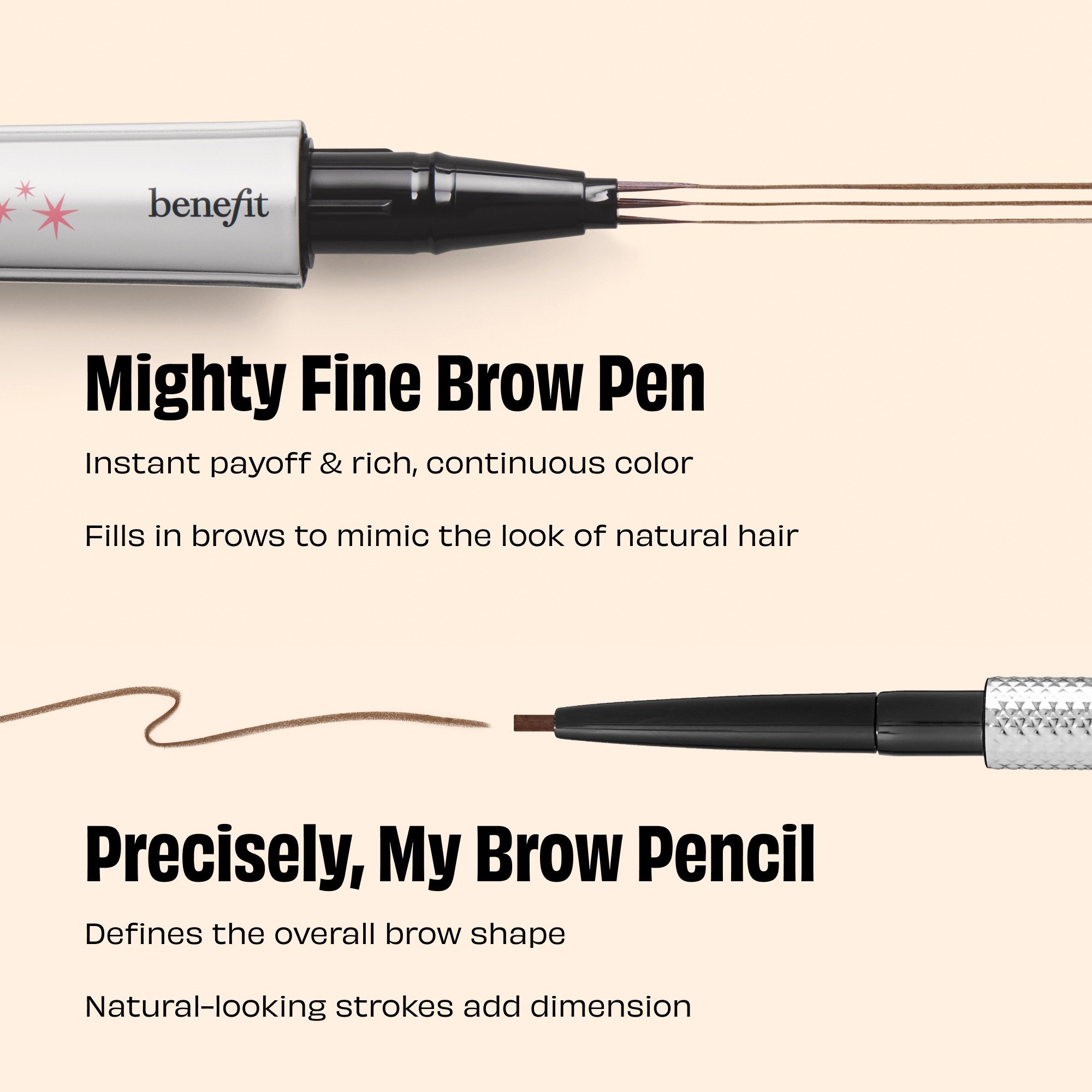 Mighty Fine Brow Pen • Neutral Blonde