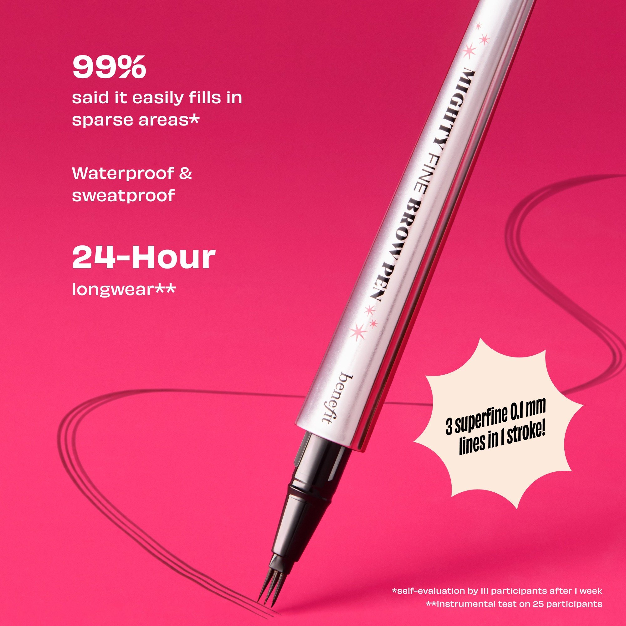 Mighty Fine Brow Pen • Neutral Deep Brown