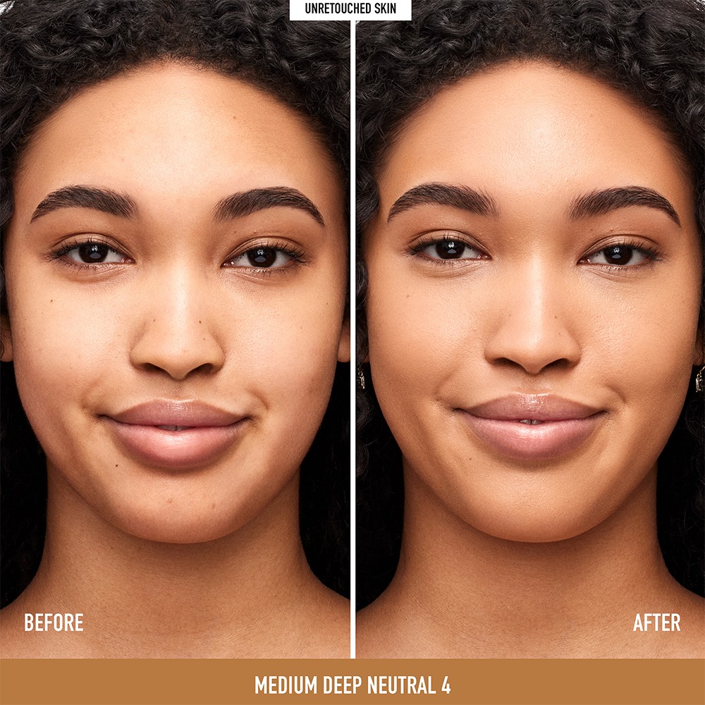 Original Pure Serum Radiant Natural Liquid Foundation Mineral SPF 20 • Medium Deep Neutral 4