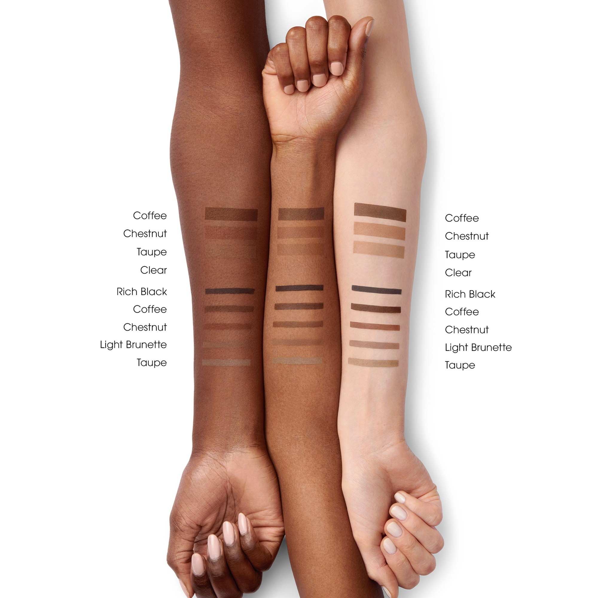 Strength & Length Serum-Infused Brow Gel • Chestnut