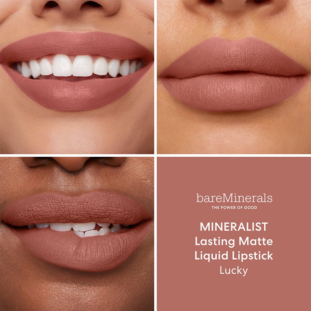 Mineralist Lasting Matte Liquid Lipstick • Lucky