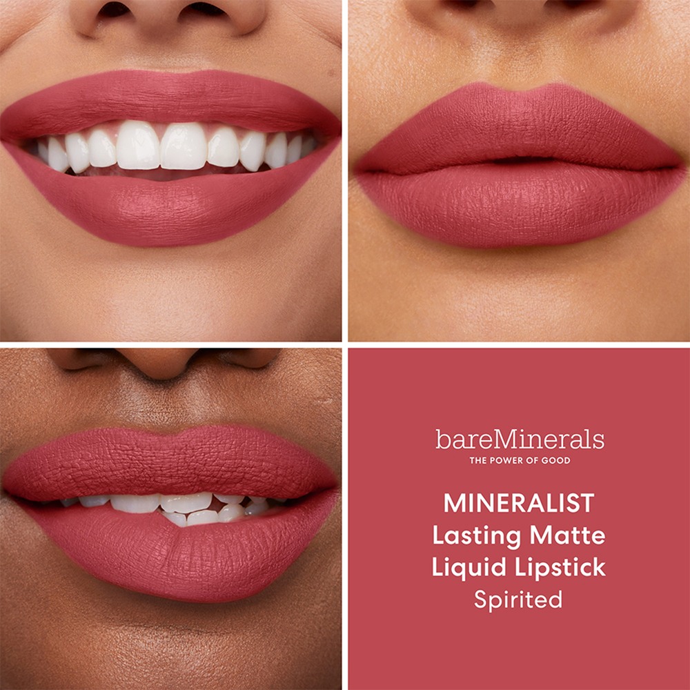 Mineralist Lasting Matte Liquid Lipstick • Spirited