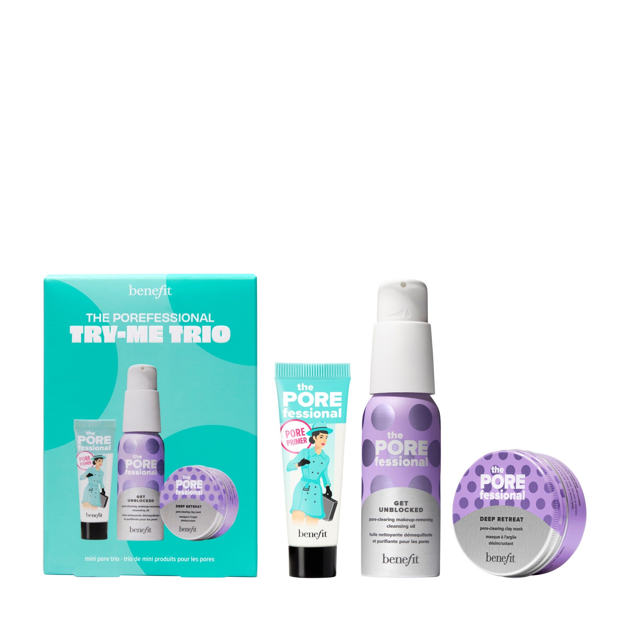 The POREfessional Try Me Trio Minis • 82.5g