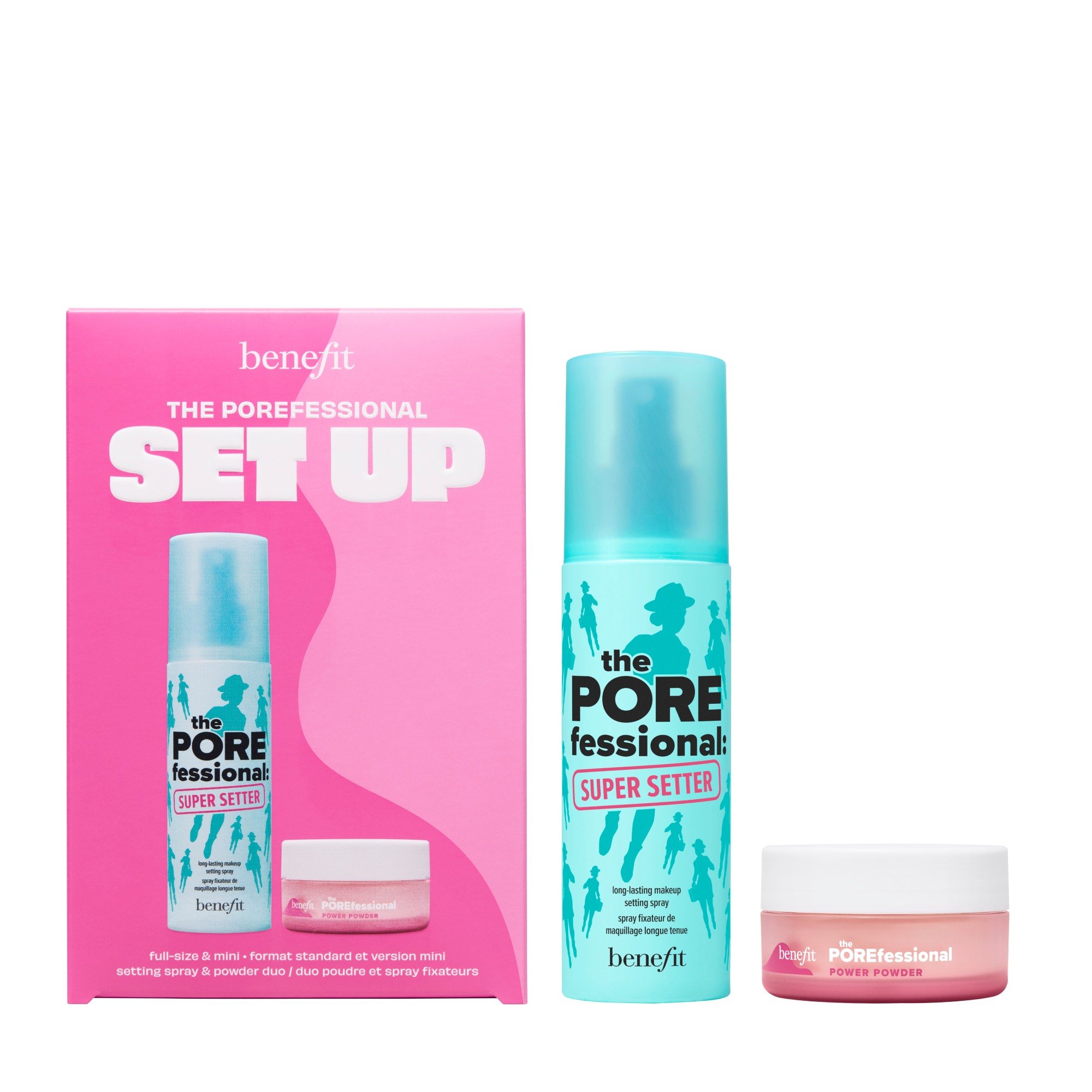 The POREfessional Set Up Setting Spray & Powder Duo • 125.5g