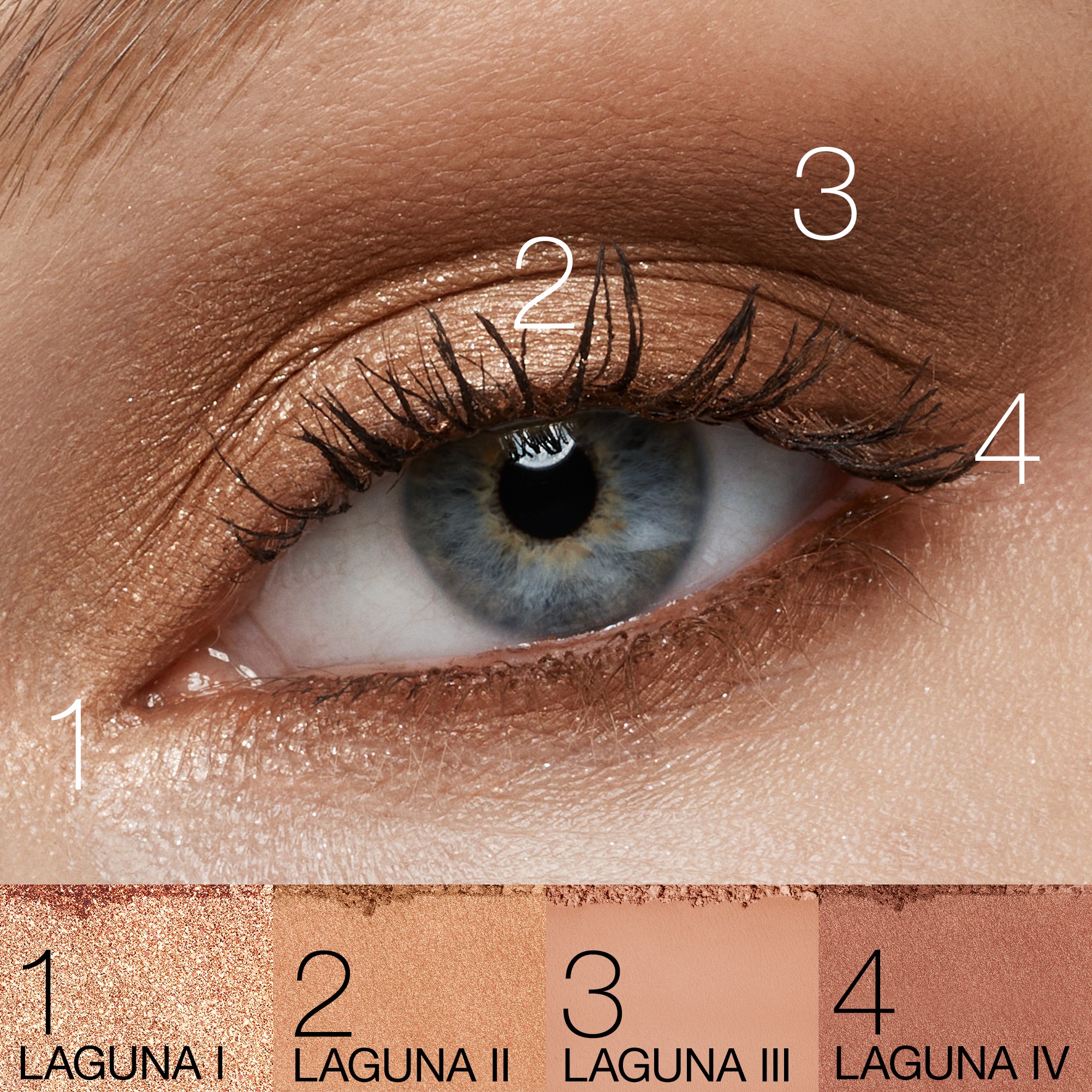 Quad Eyeshadow • Laguna