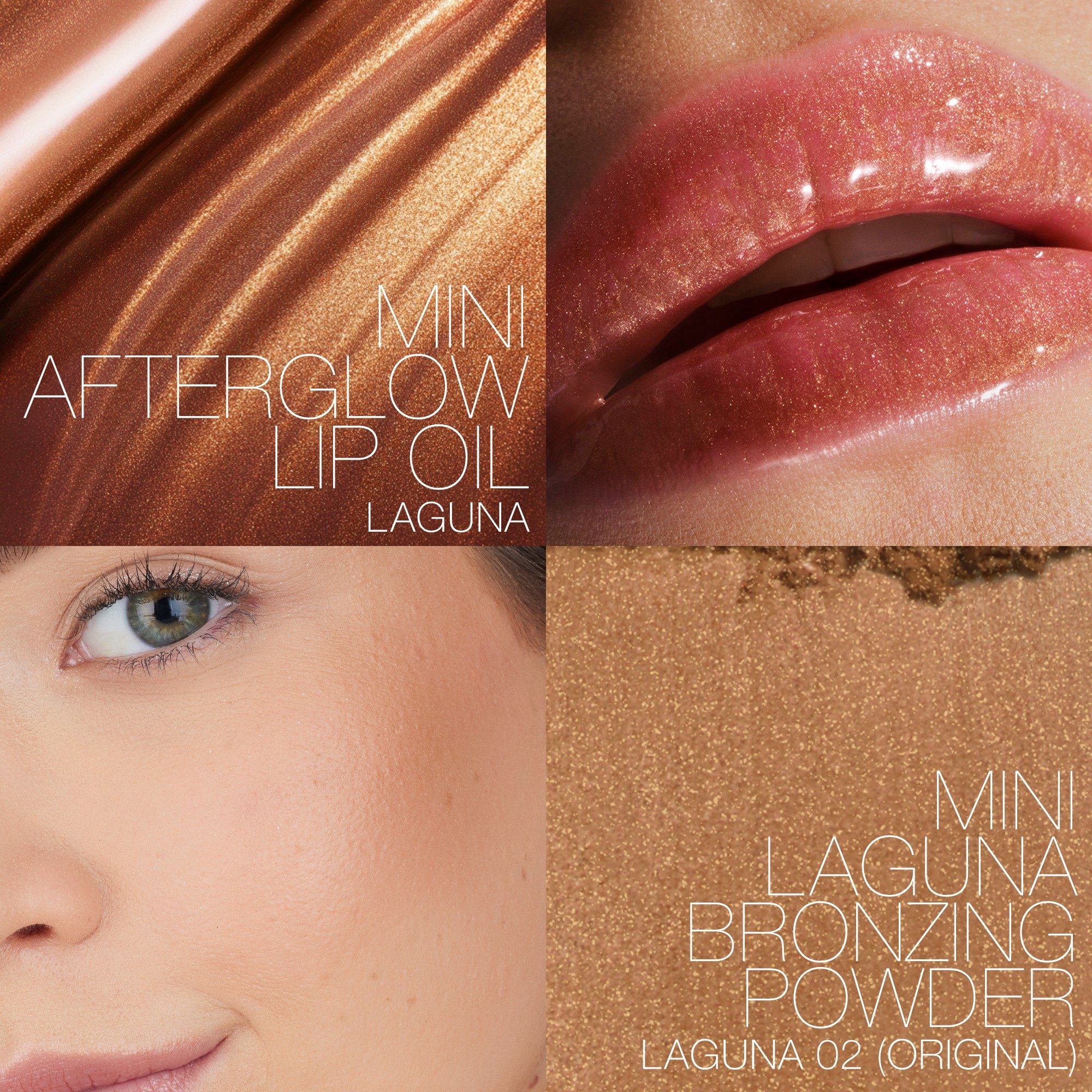 Mini Laguna Bronzer & Lip Oil Duo • 3.5g