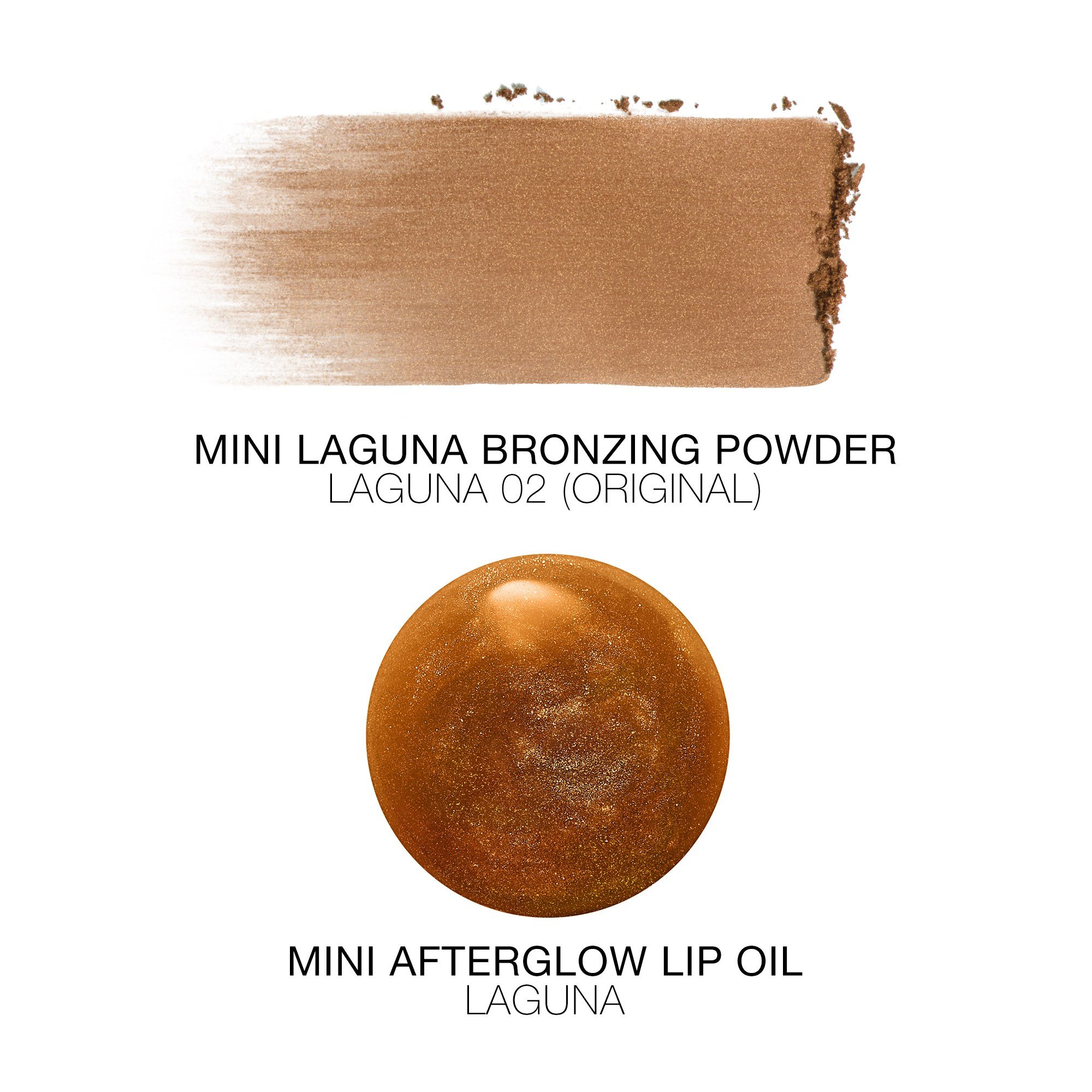Mini Laguna Bronzer & Lip Oil Duo • 3.5g