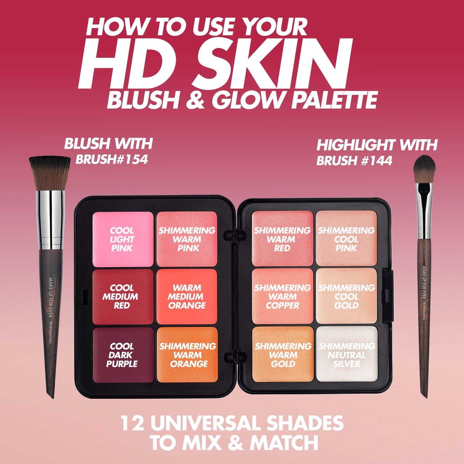 Skin Blush & Glow Palette • Holi