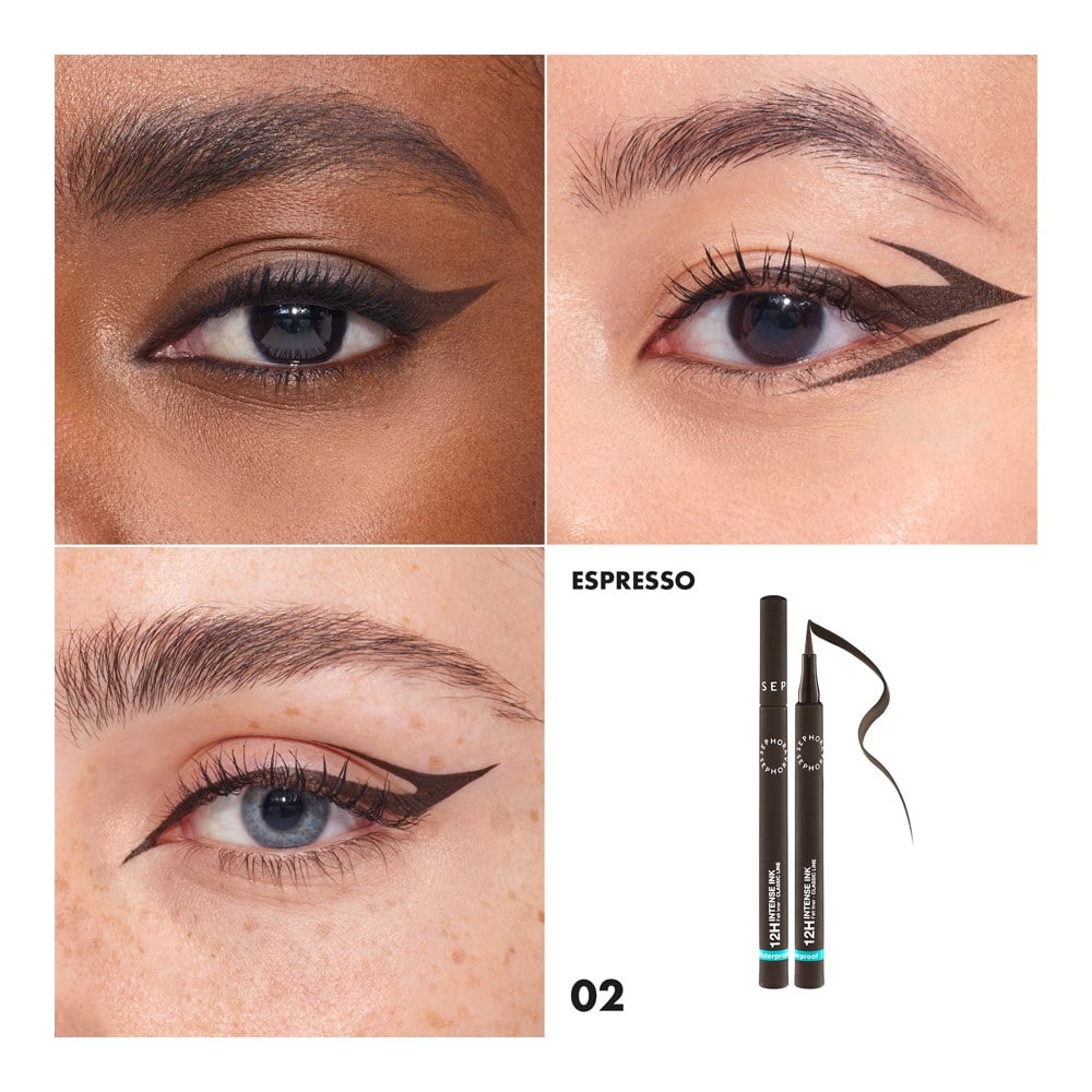 12H Intense Ink Classic Line Felt Eyeliner • 02 Espresso