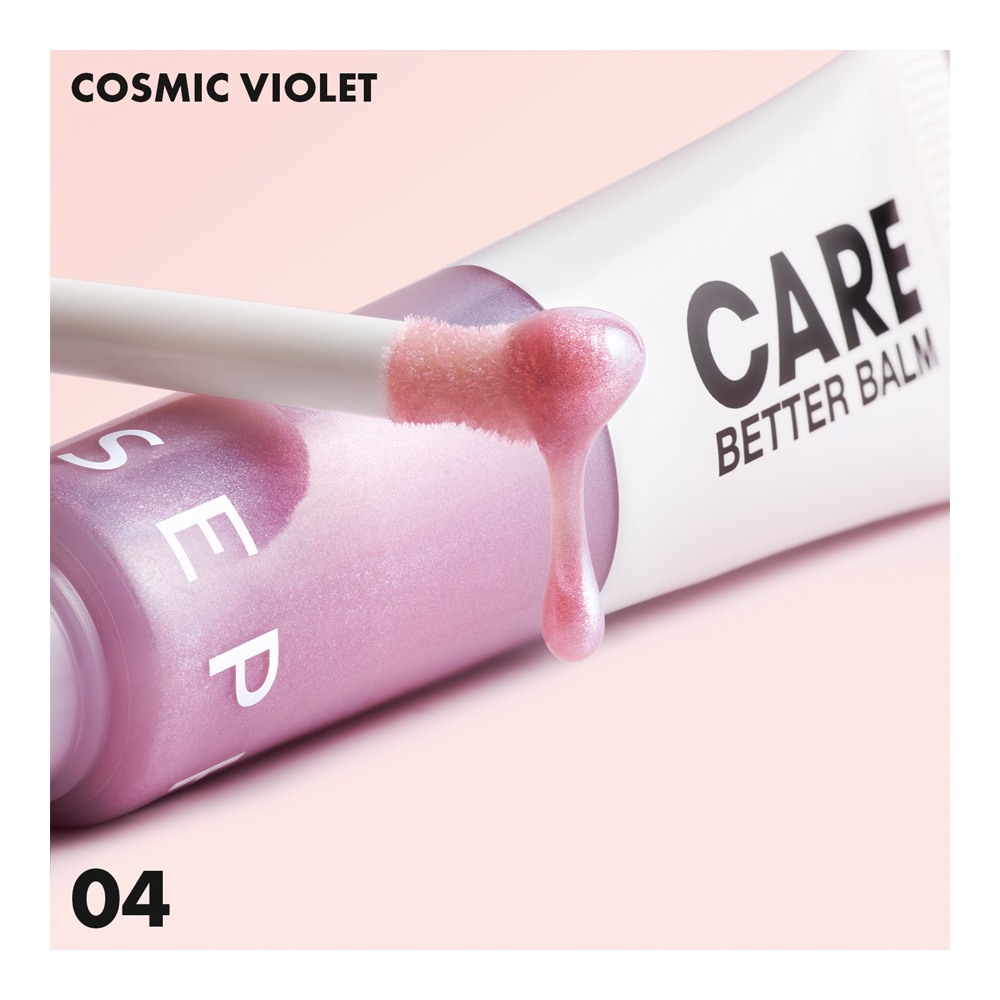 Care Better Balm Shine Lip Oil • 04 Cosmic Violet