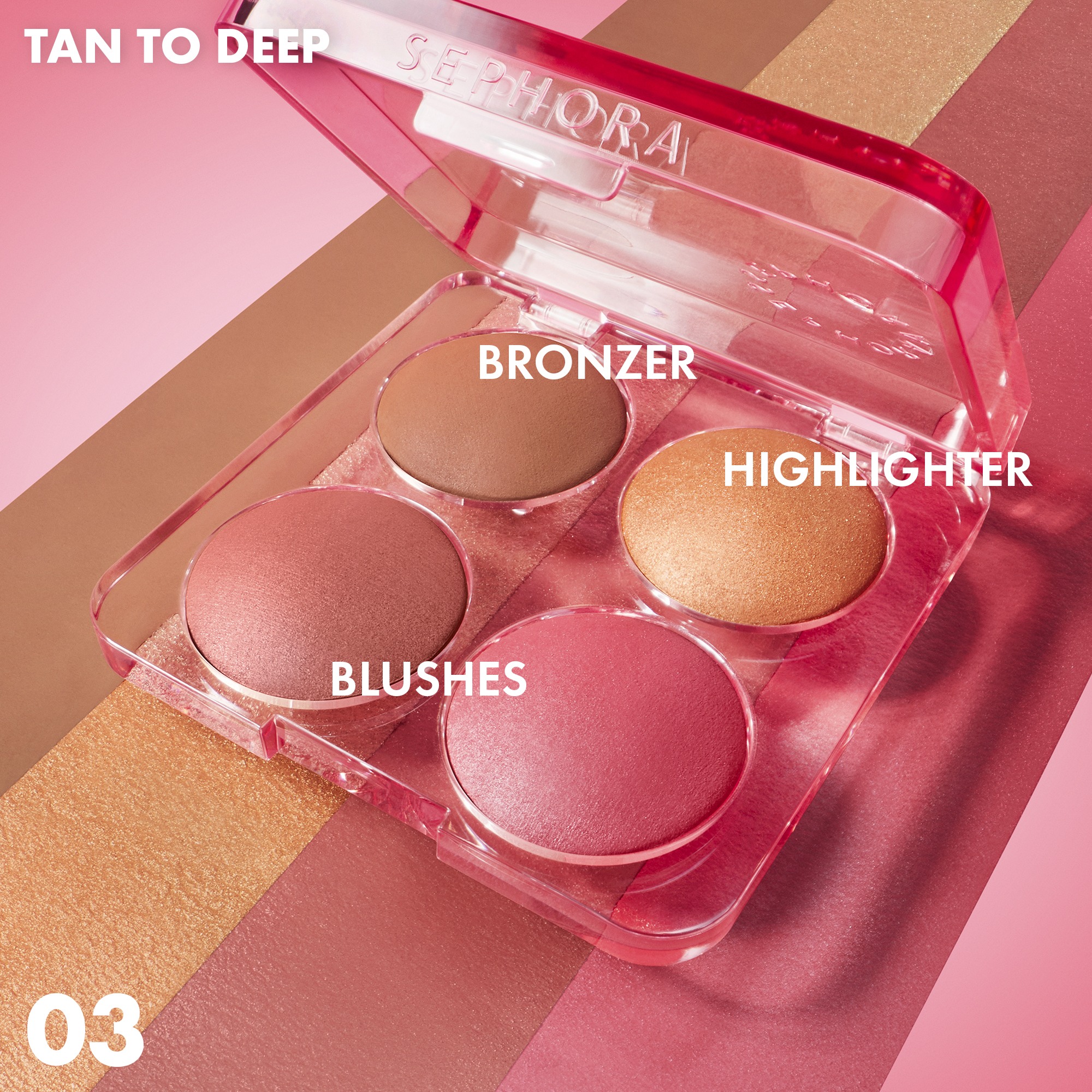 Colorful Face Palette • 03 Tan To Deep