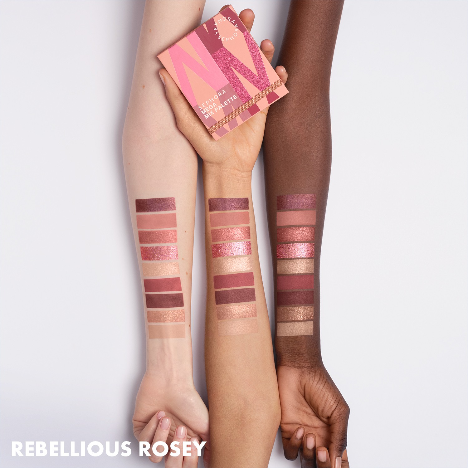 Mega Mix Palette • Rebellious Rosey Nude