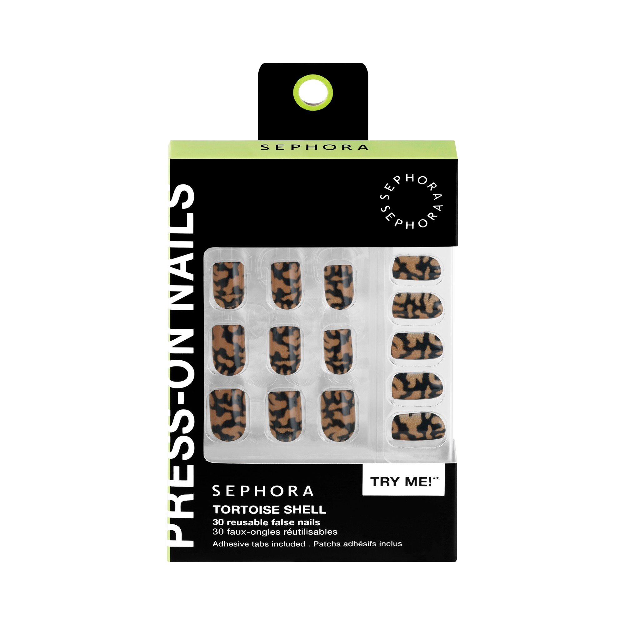 Press-On Nails • Tortoise Shell