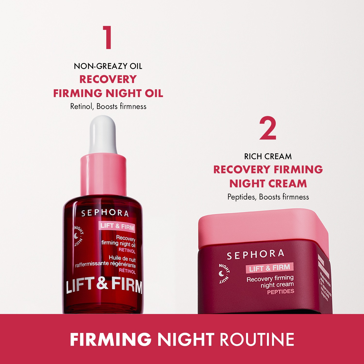Lift & Firm Recovery Firming Night Oil • 30g