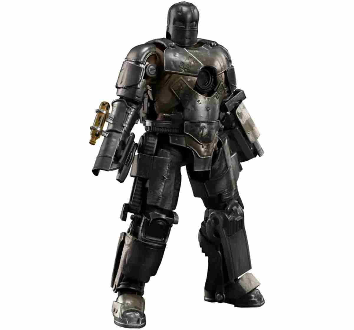 Marvel Iron Man MK1, 7 Inch Collectible Action Figure for 14Y+, Silver