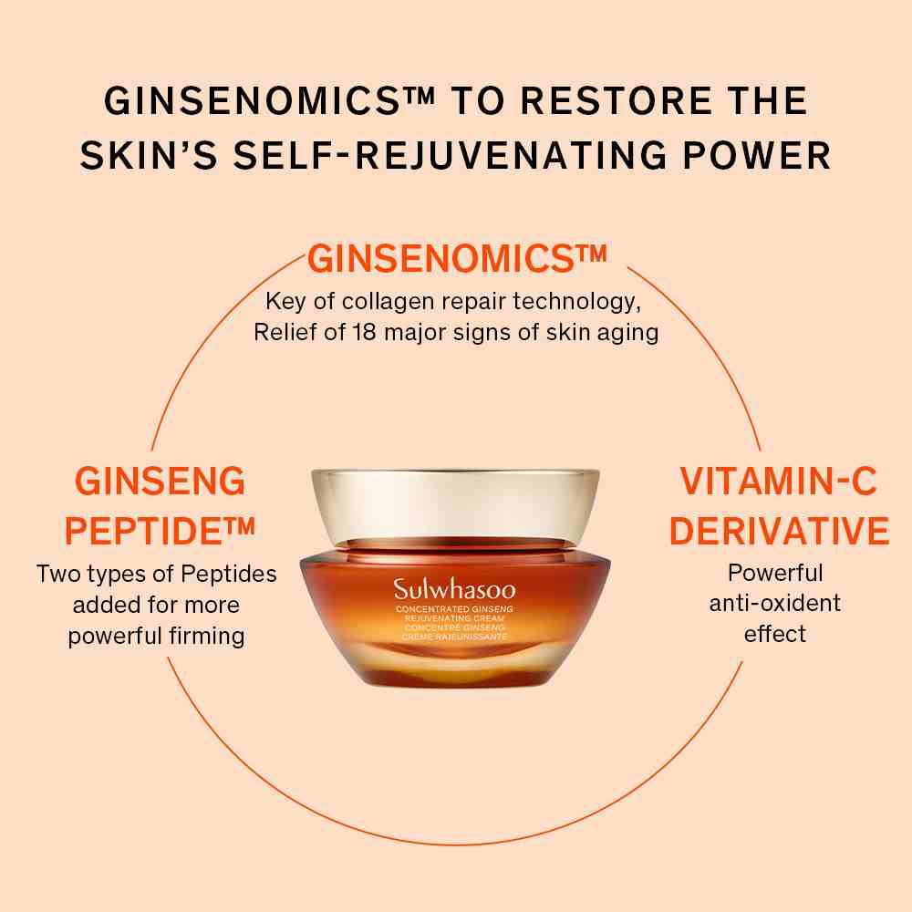 Concentrated Ginseng Rejuvenating Cream • 50ml