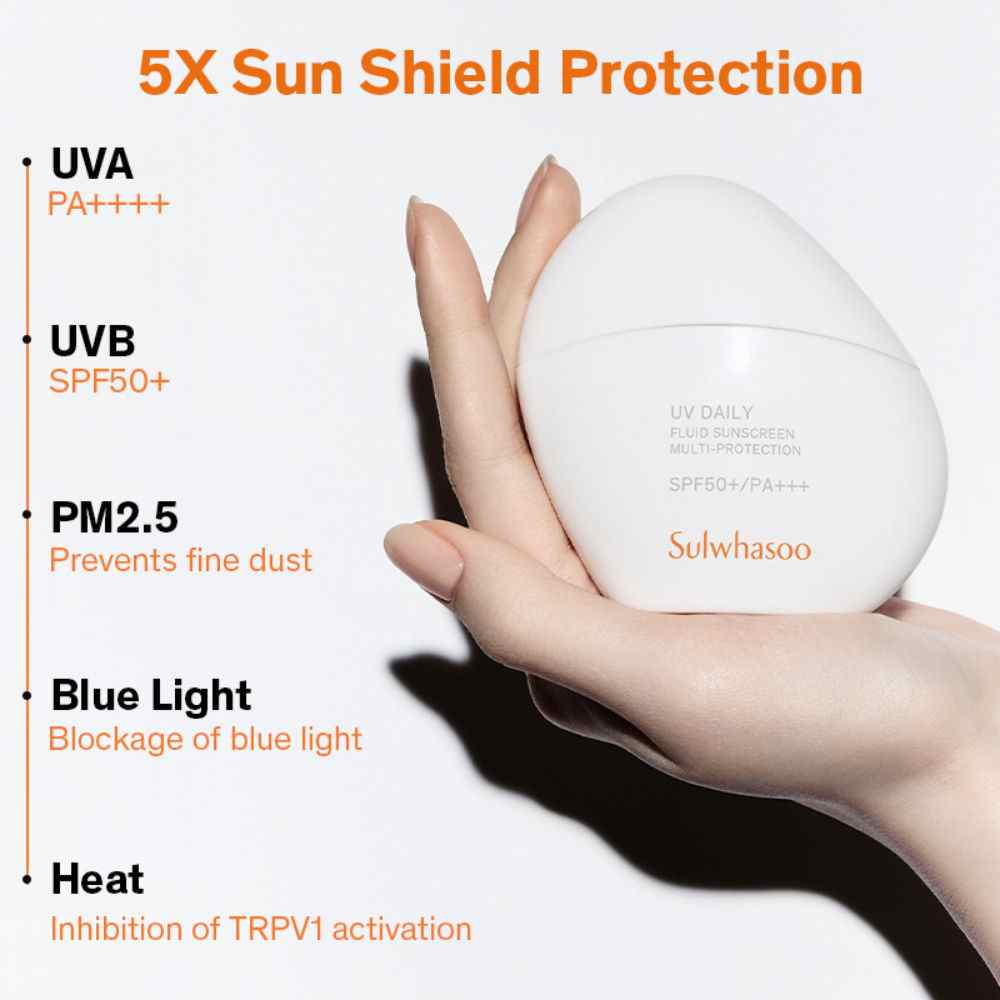 UV Daily Fluid Sunscreen SPF 50+ • 50ml