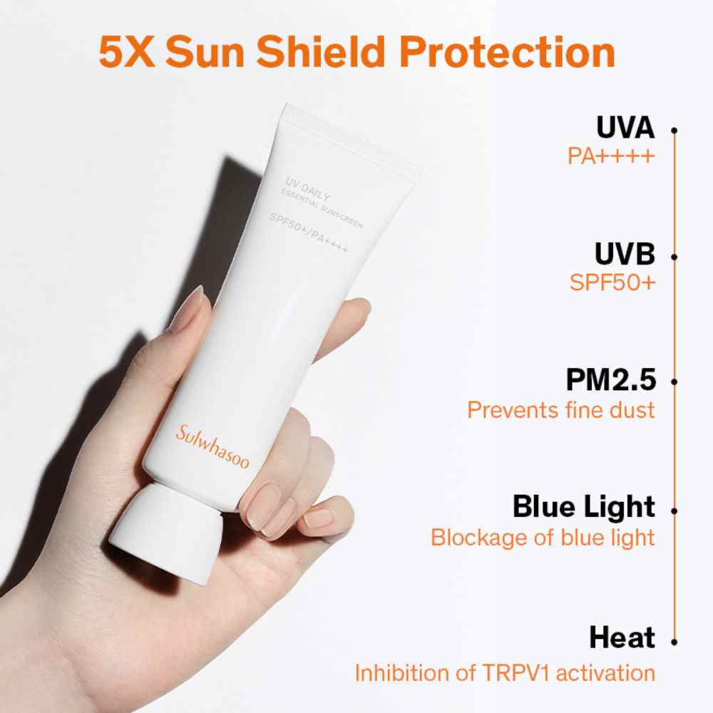UV Daily Essential Sunscreen SPF 50+ • 30ml