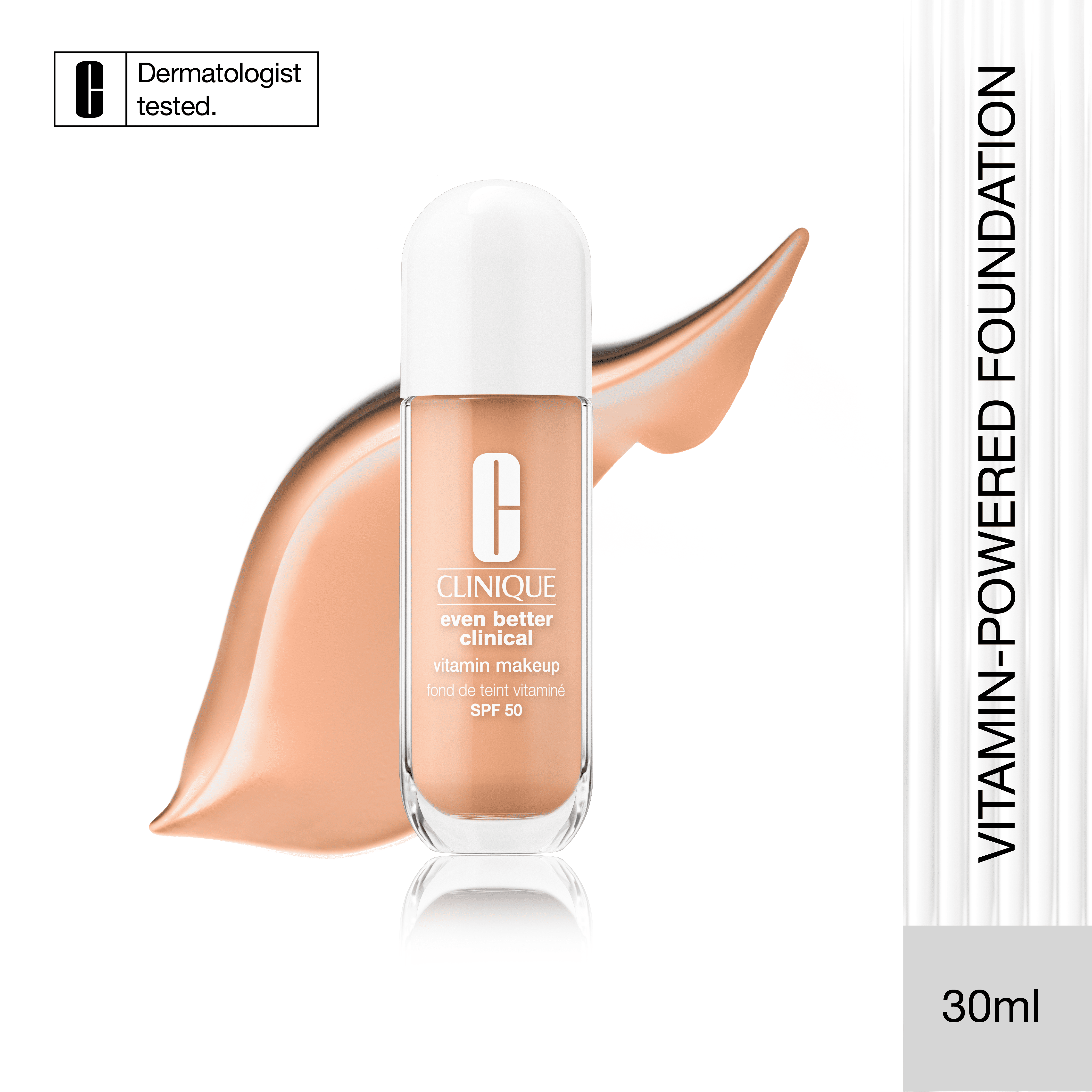 Even Better Clinical Vitamin Makeup Foundation with SPF 50 • Light Cool 3