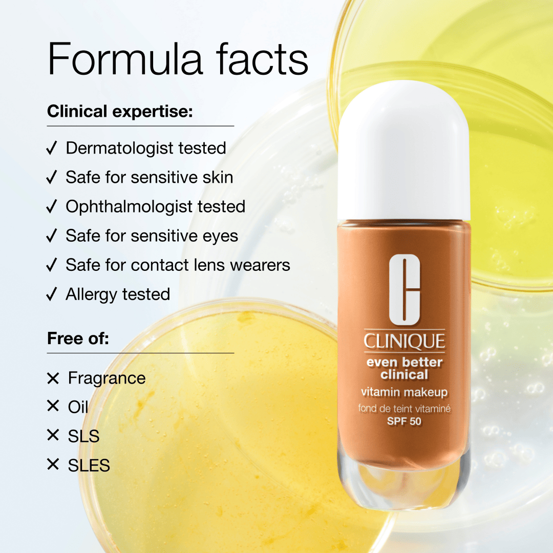 Even Better Clinical Vitamin Makeup Foundation with SPF 50 • Light Warm 3