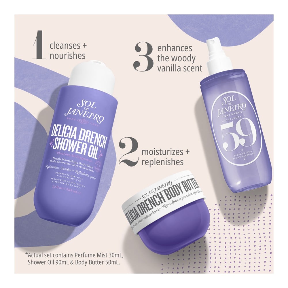 Delícia Drench™ Jet Set
