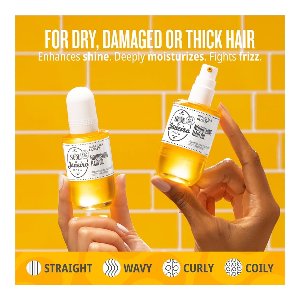 Brazilian Glossy™ Nourishing Hair Oil • 58ml