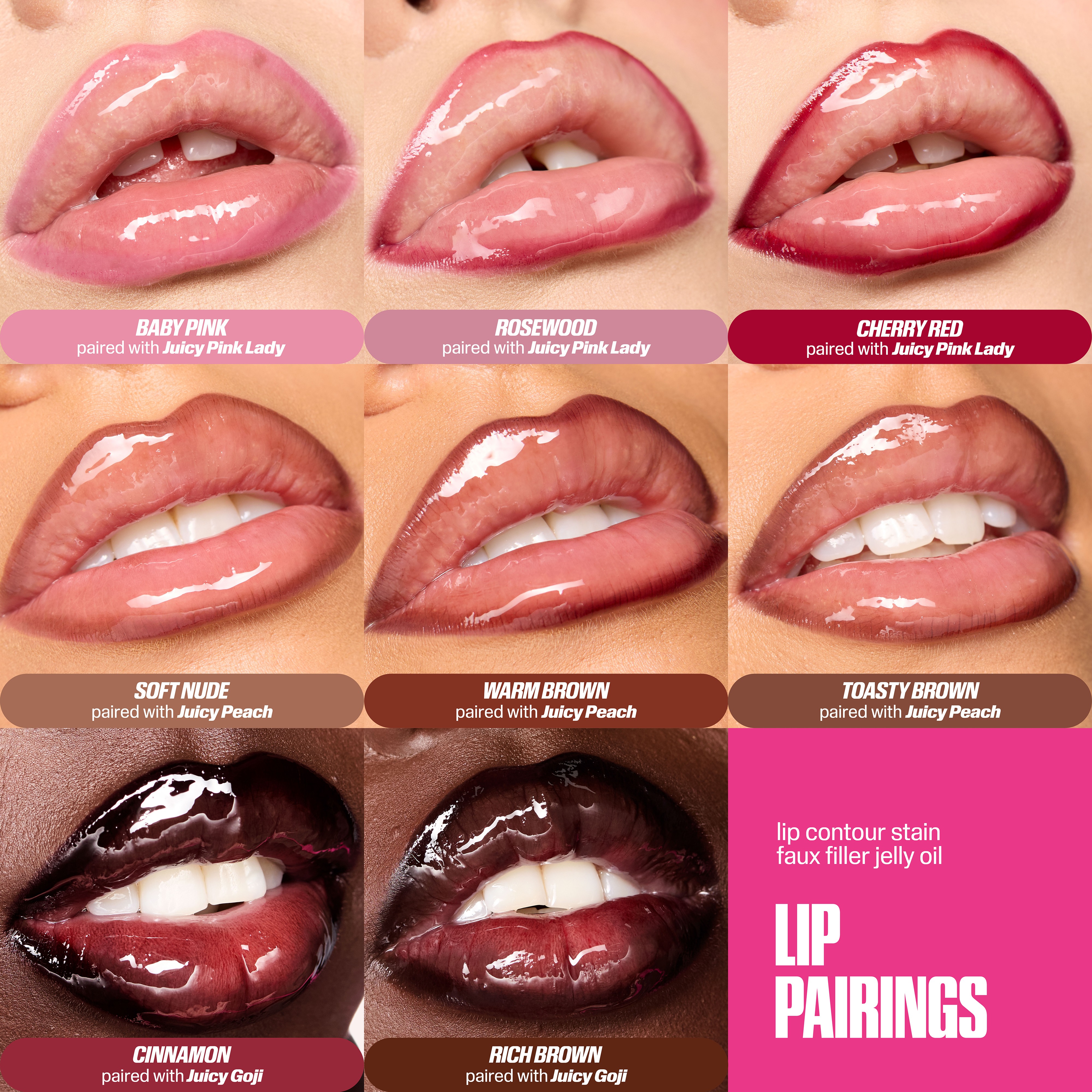 Lip Contour Lip Stain • Cherry Red - Blue Toned Red