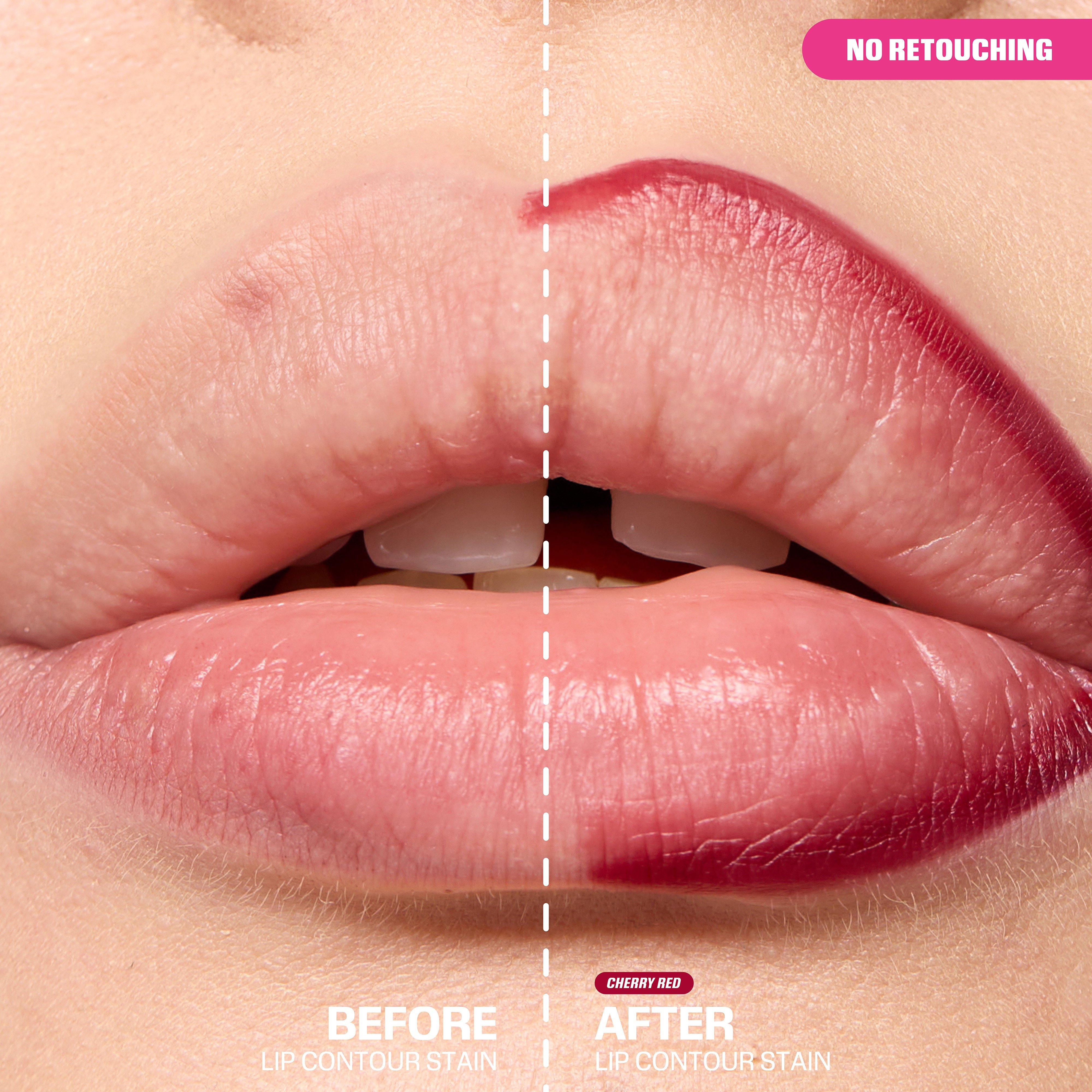Lip Contour Lip Stain • Cherry Red - Blue Toned Red
