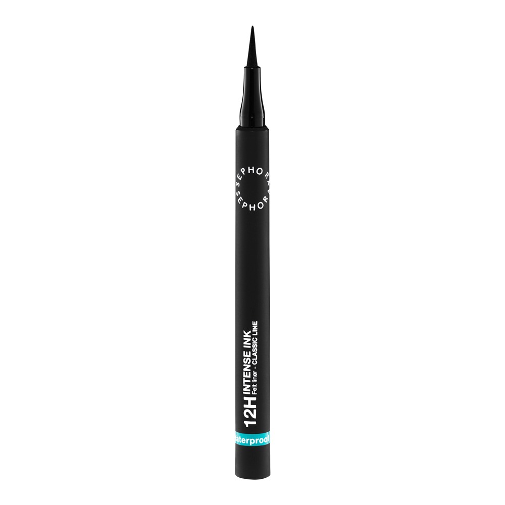 12H Intense Ink Classic Line Felt Eyeliner • 01 Deep Black (1.2ml)