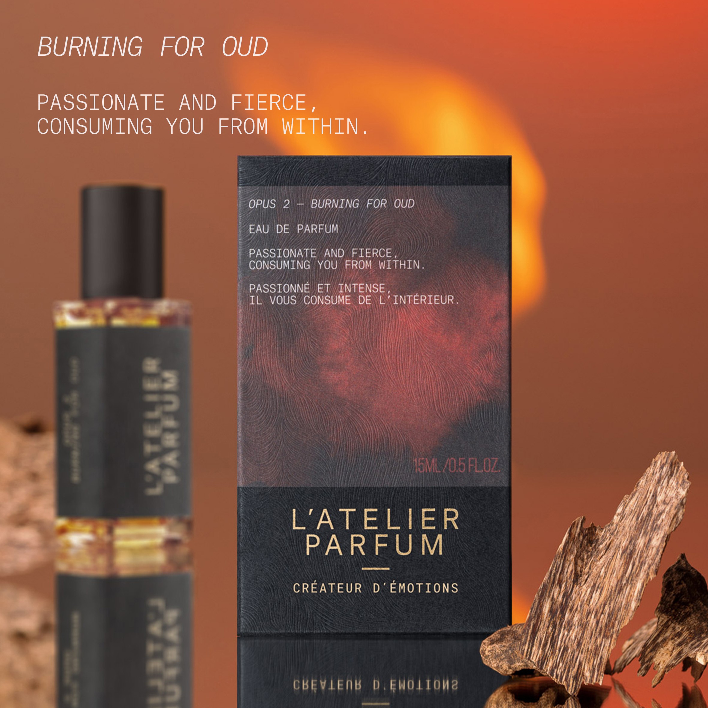 Burning For Oud Eau De Parfum • 15ml