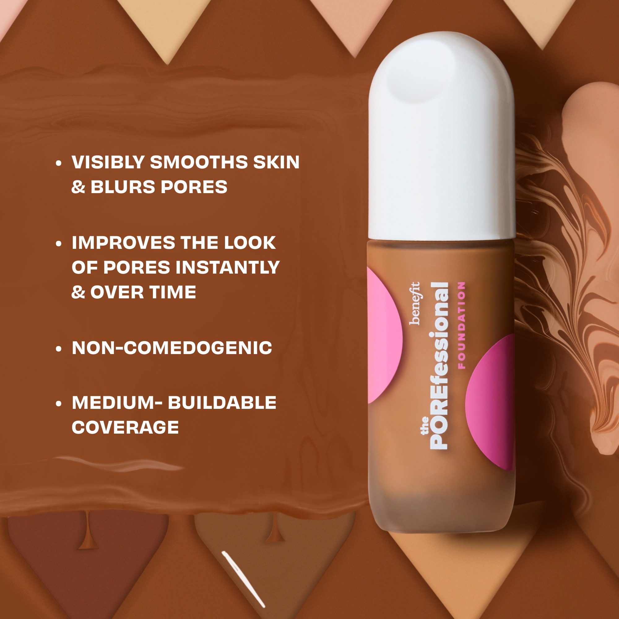 The POREfessional Foundation Smoothing & Blurring Foundation with Niacinamide • 16W Stellar