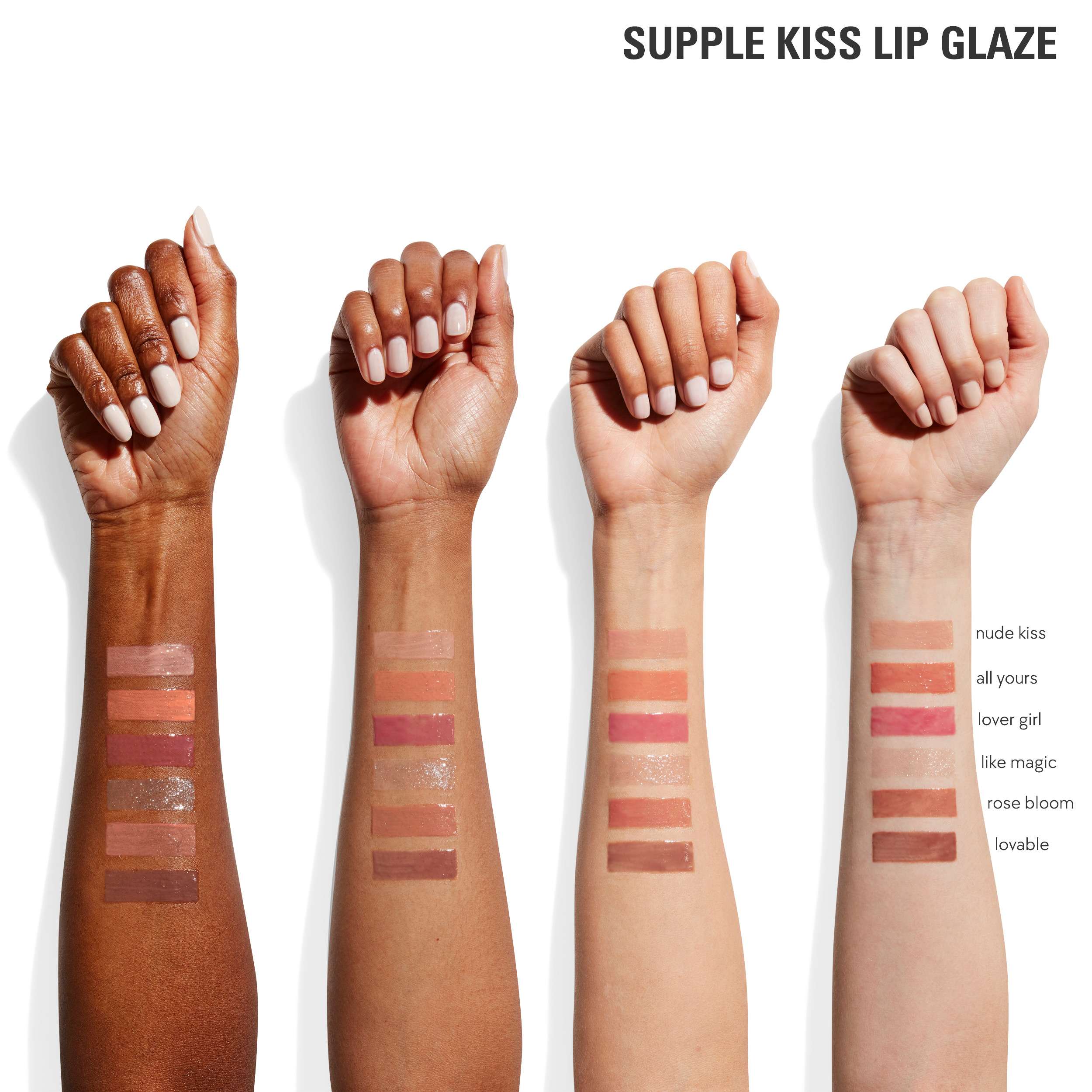 Kylie Jenner Supple Kiss Lip Glaze • Nude Kiss