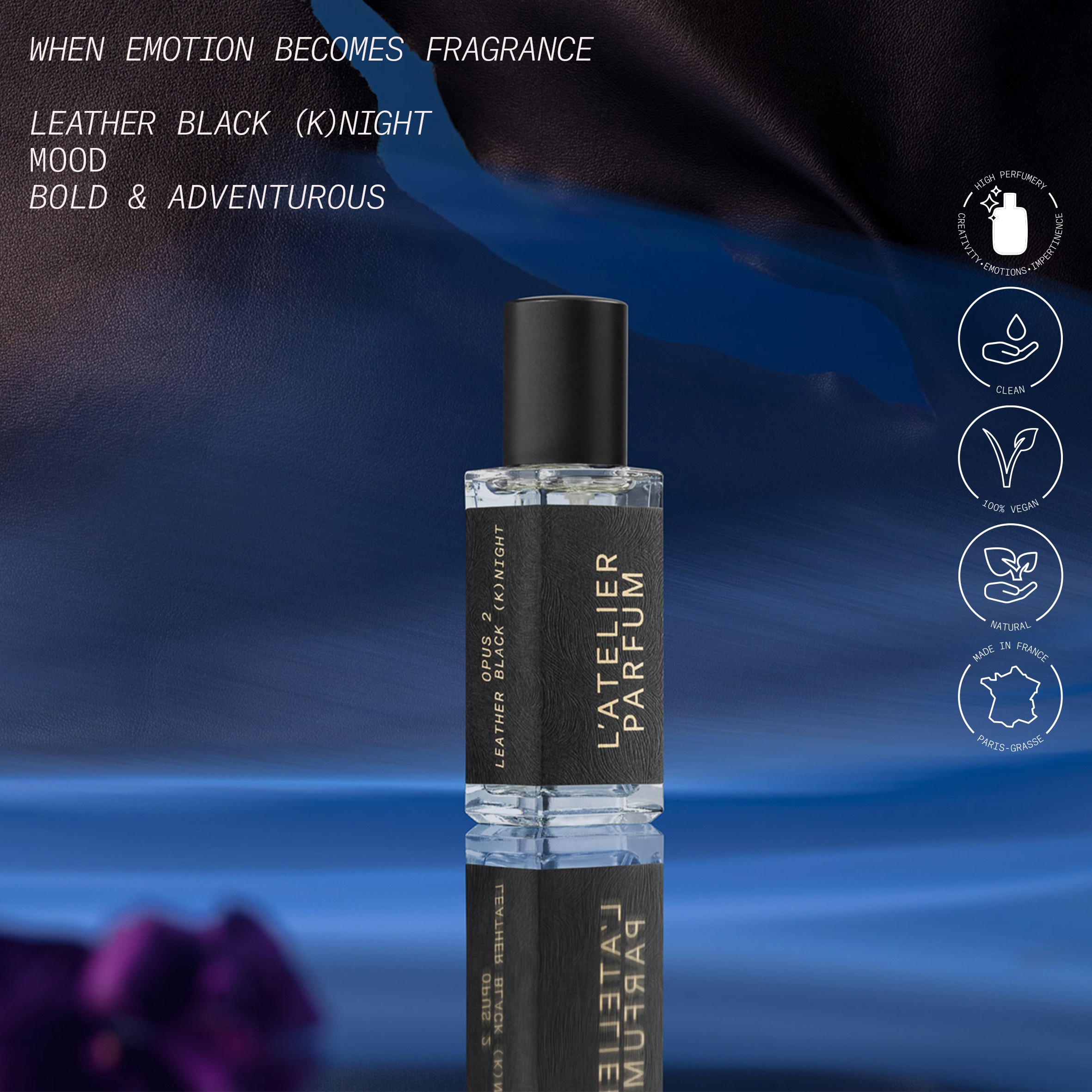 Leather Black (K)Night Eau De Parfum • 15ml