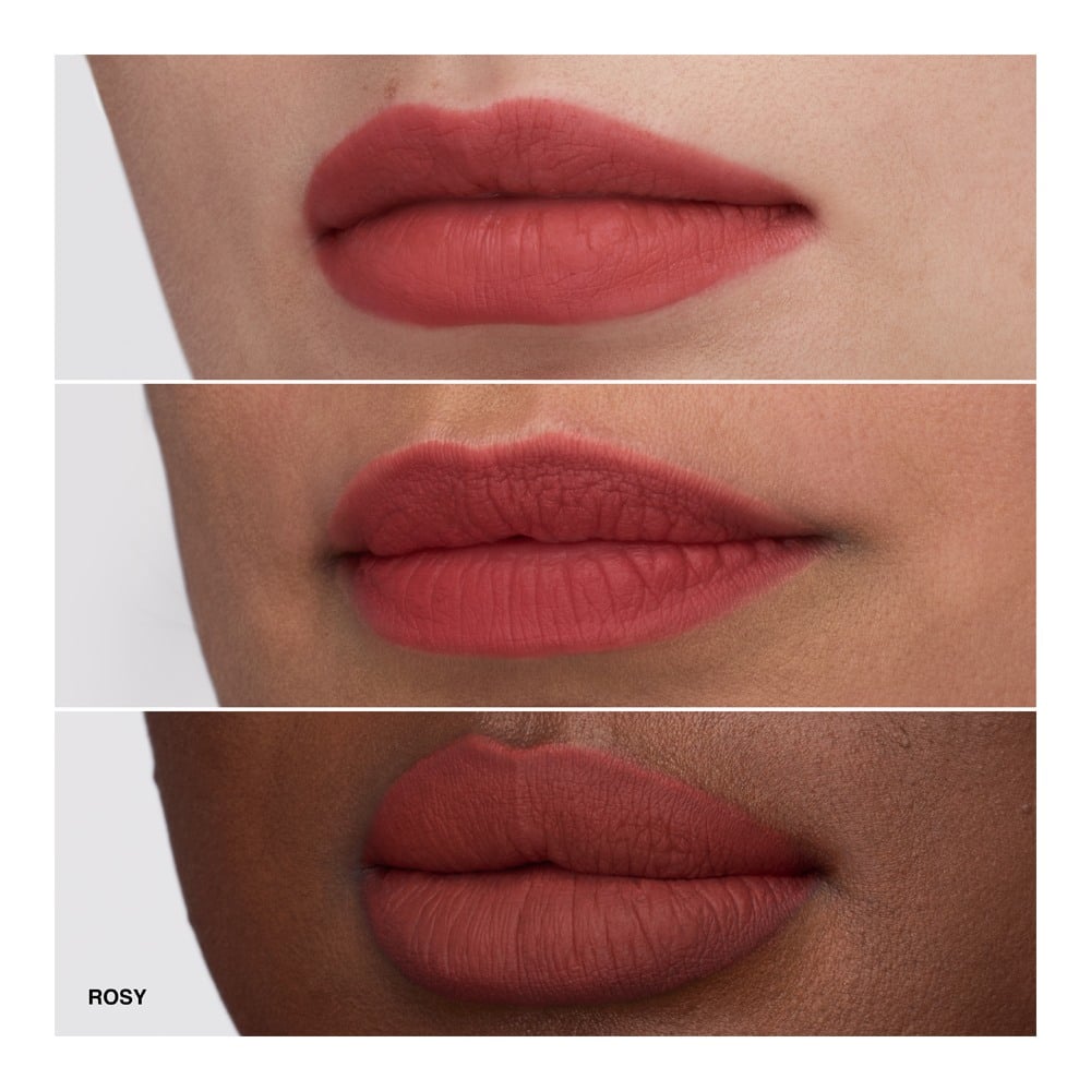 Luxe Cashmere Matte Lipstick • Rosy - Medium Brick Pink