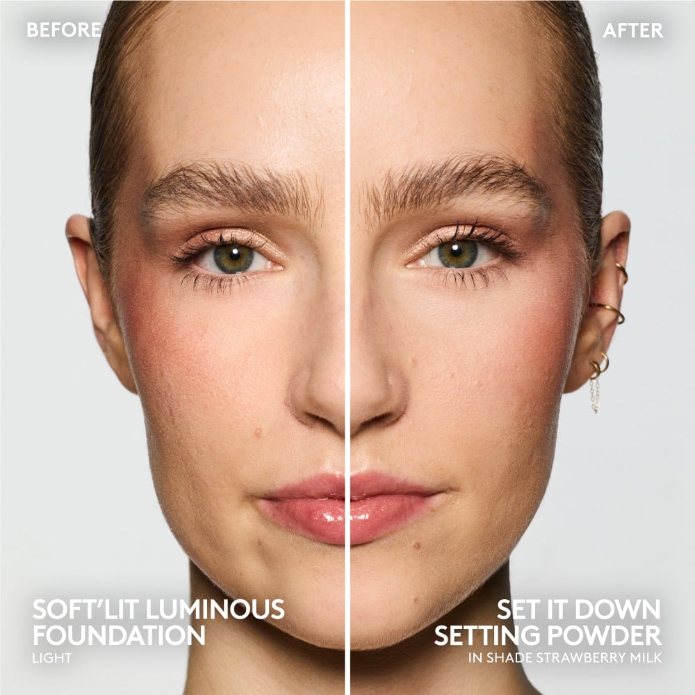 Set It Down Instant Brightening + Blurring Powder • Rose Quartz