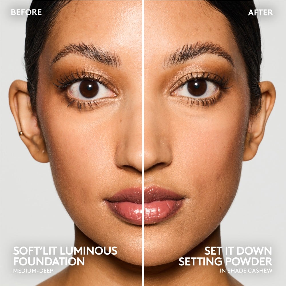 Set It Down Instant Brightening + Blurring Powder • Cashew