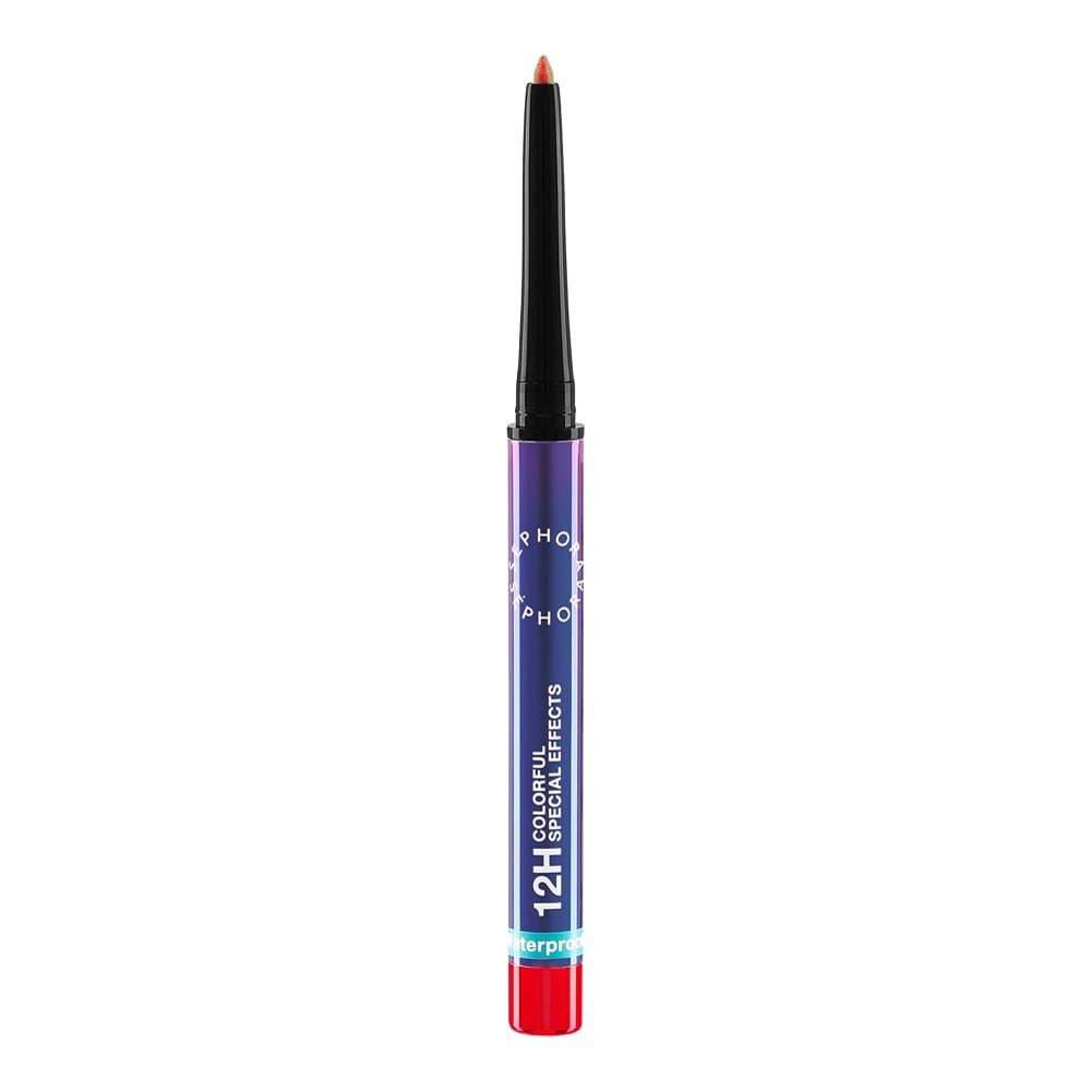 12H Colorful Special Effects Multichrome Retractable Eyeliner • 01 Red Solstice