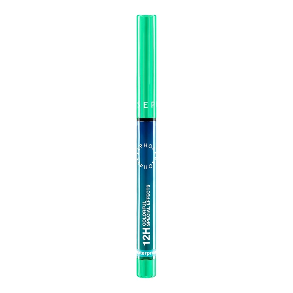 12H Colorful Special Effects Multichrome Retractable Eyeliner • 02 Green Aurora