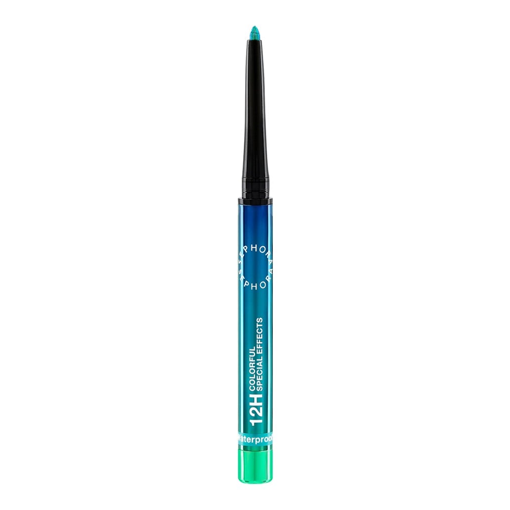 12H Colorful Special Effects Multichrome Retractable Eyeliner • 02 Green Aurora