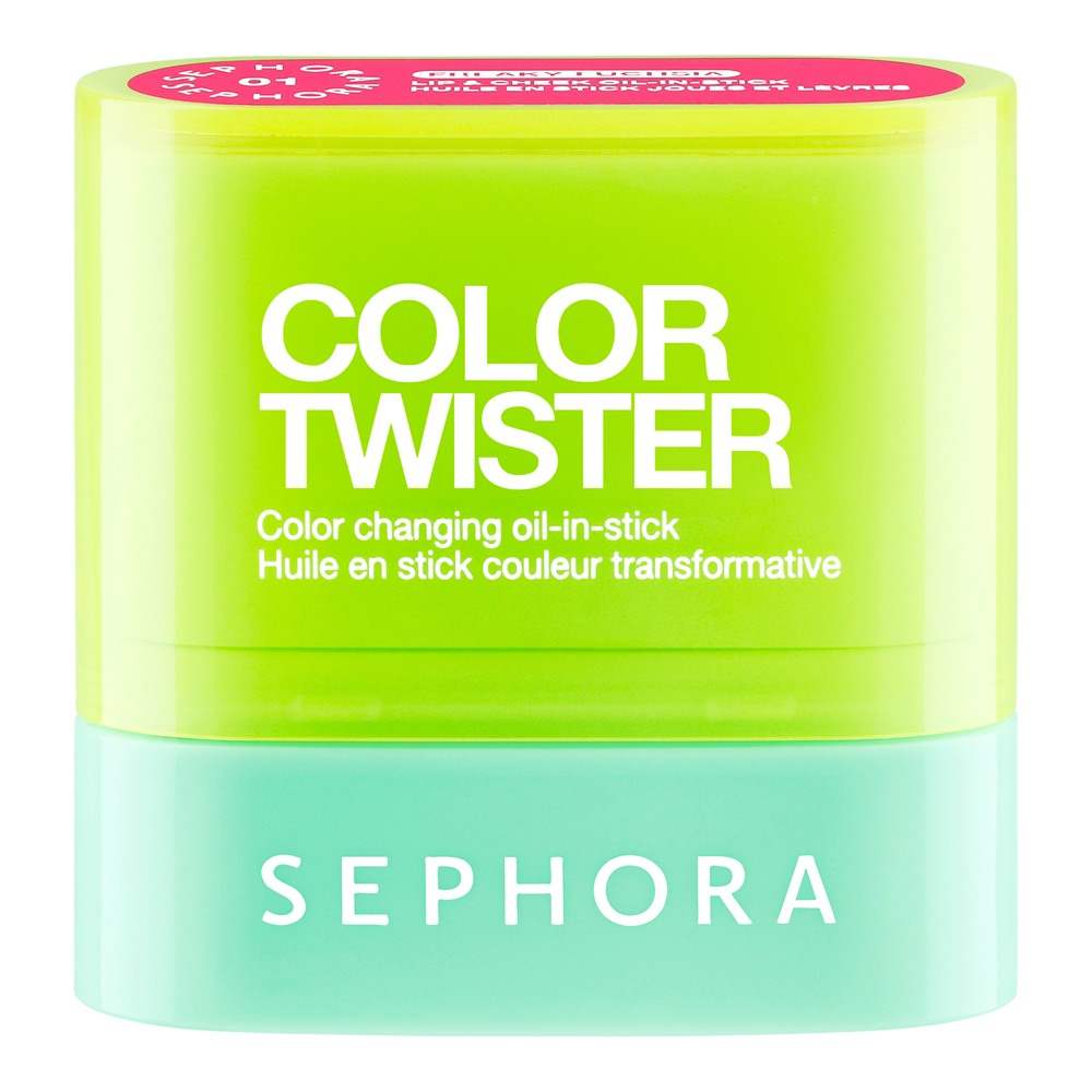 Color Twister Lip & Cheek Color Changing Oil-In-Stick • 01 Freaky Fuschia