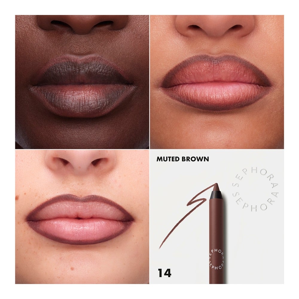 8H Colorful Lip Liner • 14 Muted Brown