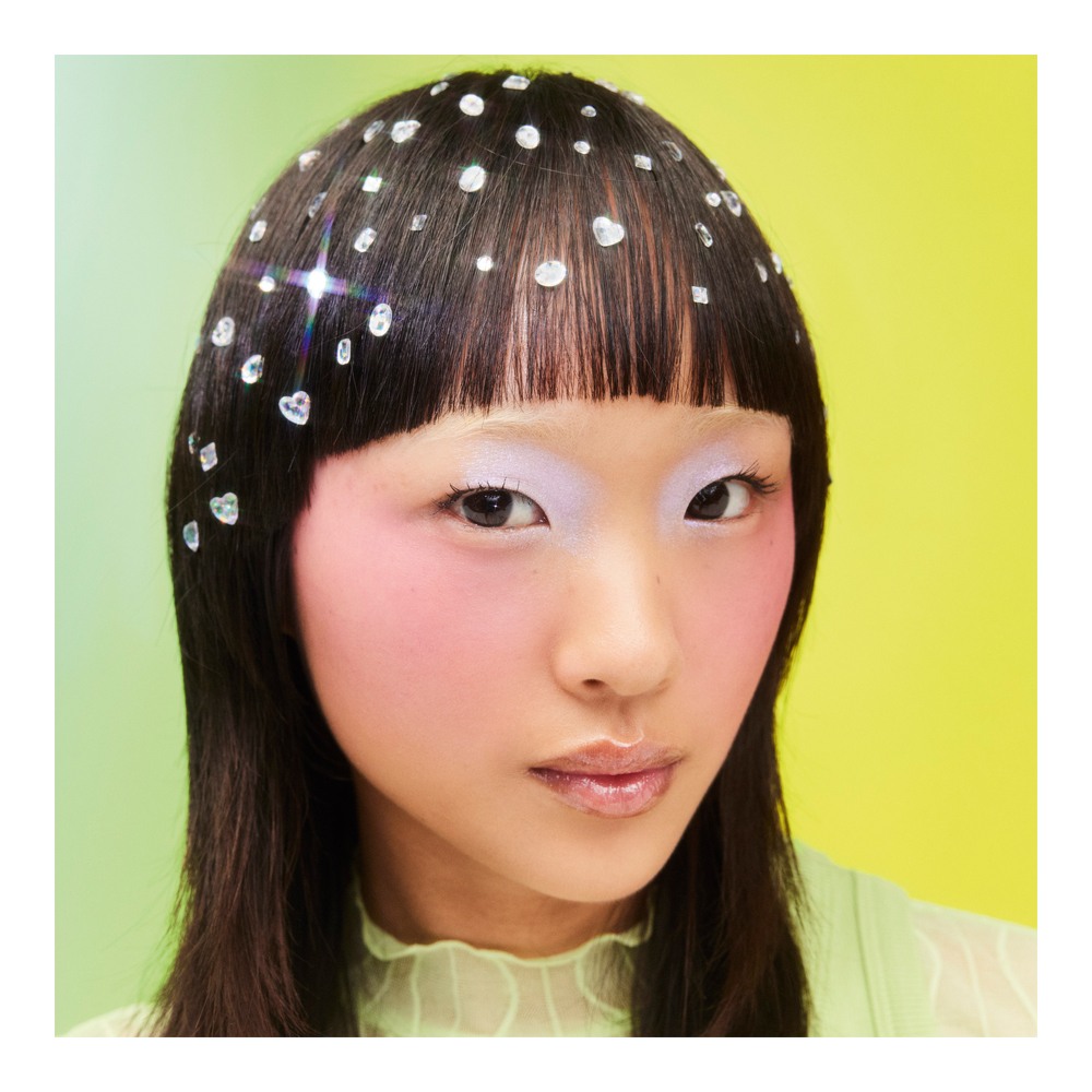 Color Twister Self-Adhesive Hair Gems • Holographic Gems