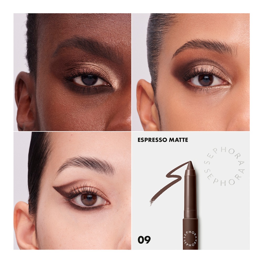 12H Colorful Eyeshadow Stick & Liner • 09 Espresso Matte