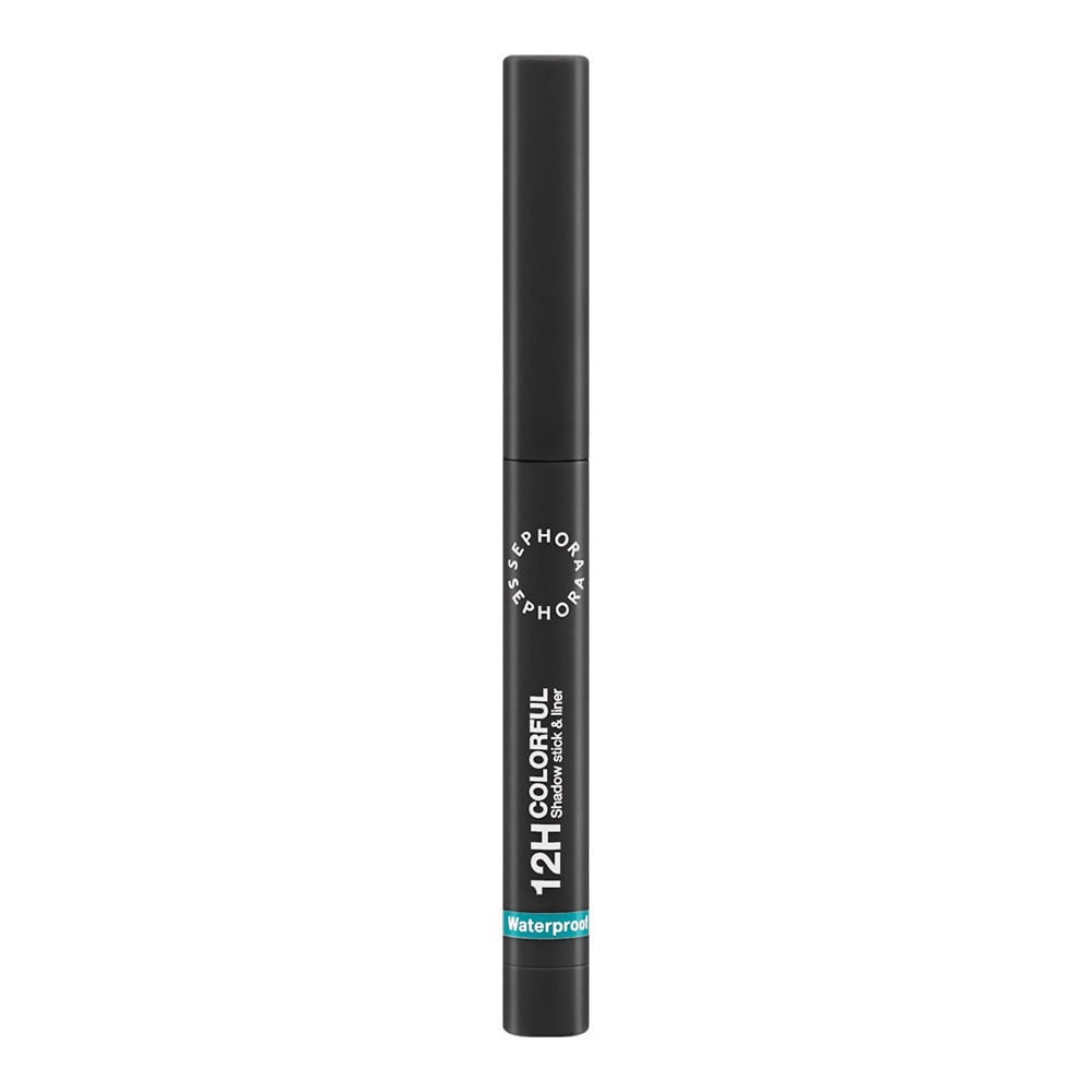12H Colorful Eyeshadow Stick & Liner • 24 Black Matte