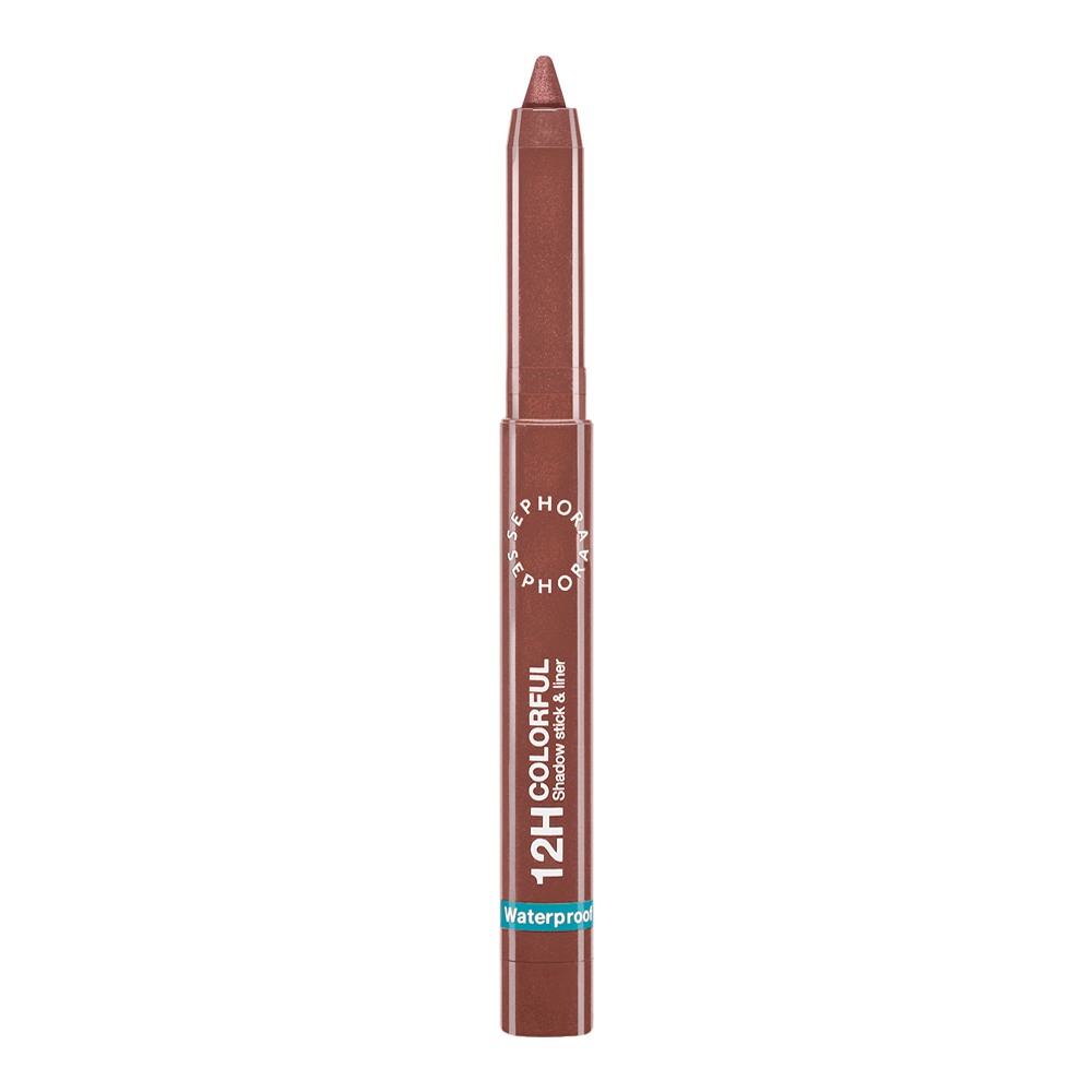 12H Colorful Eyeshadow Stick & Liner • 08 Brown Shimmer