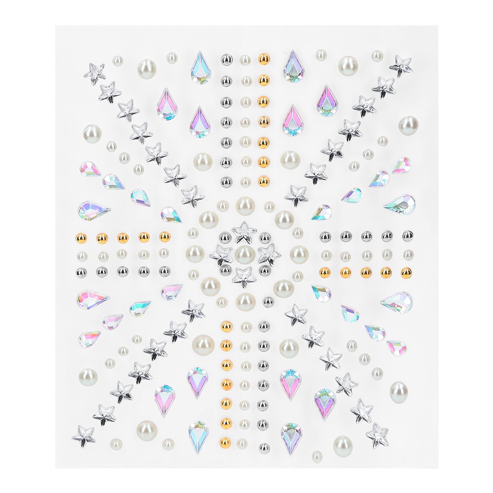 Self-Adhesive Face Gems • 190 pieces