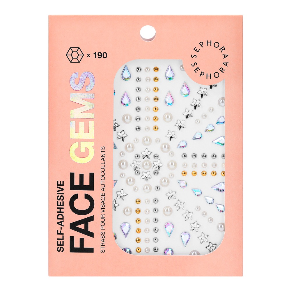 Self-Adhesive Face Gems • 190 pieces