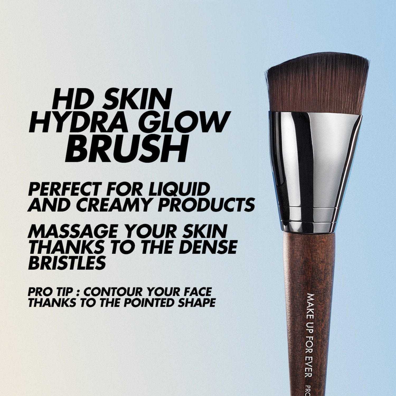 HD Skin Hydra Glow Foundation Brush • 118