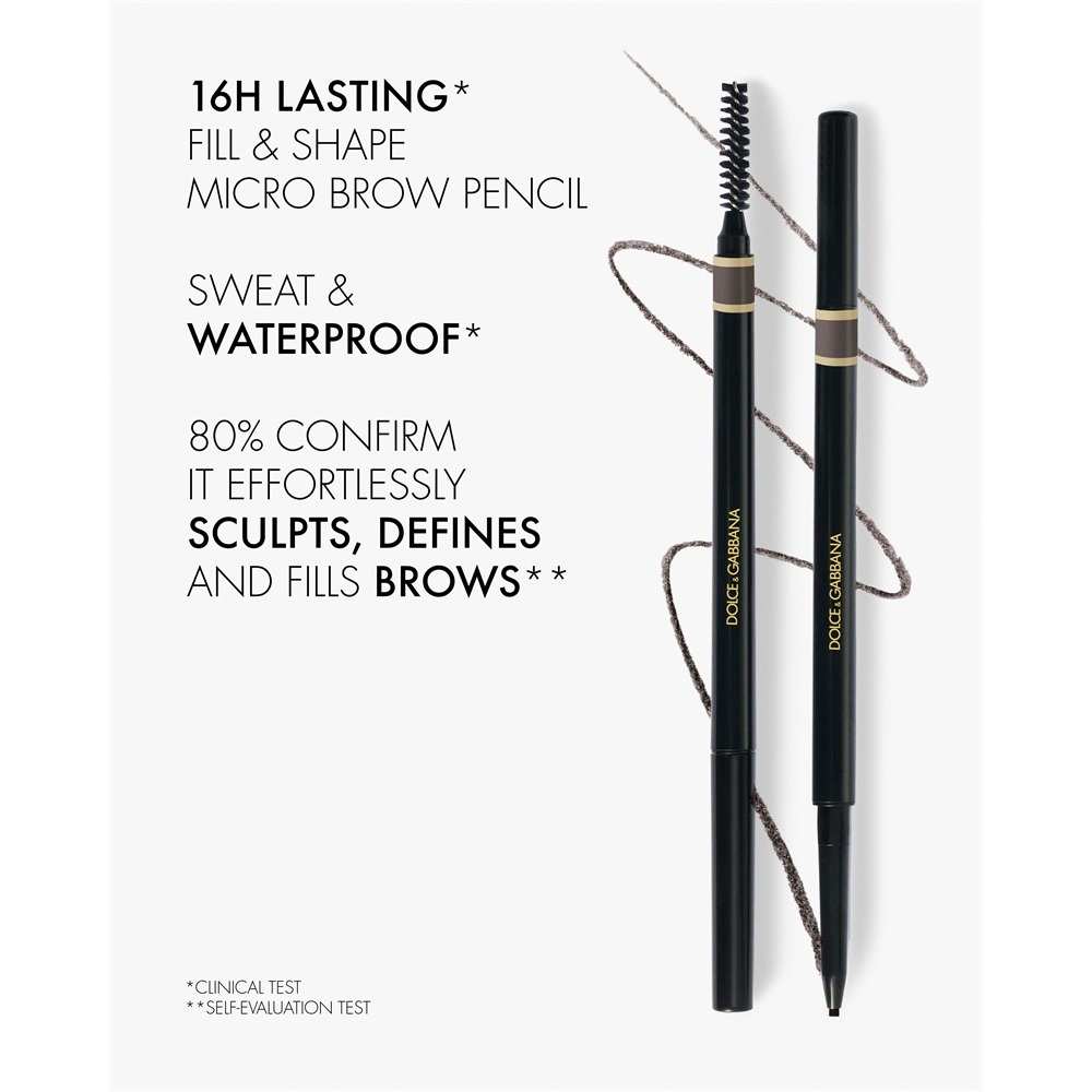 Brow Restyler Pencil 16H Lasting Fill & Shape Micro Brow Pencil • 06 Naturally Black