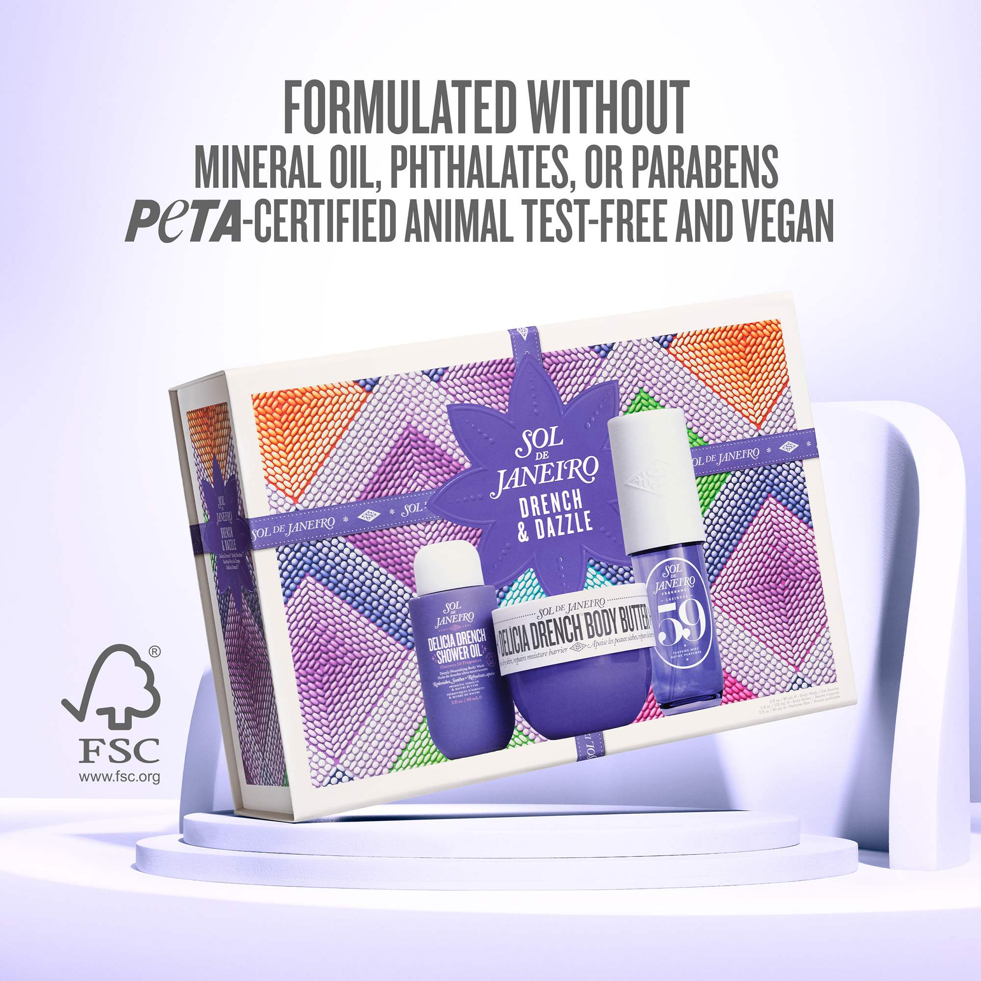 Drench & Dazzle Delicia Drench Body Routine